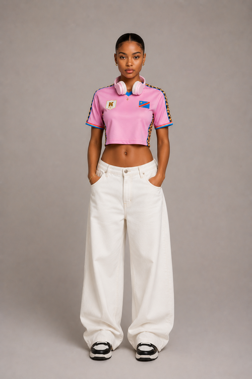 Maillot leoparette version croped