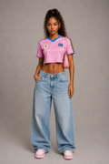 Maillot leoparette version croped